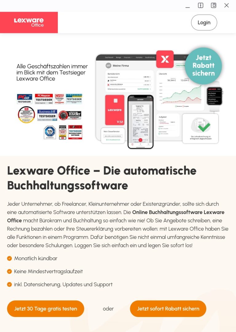 Lexware Buchhaltung