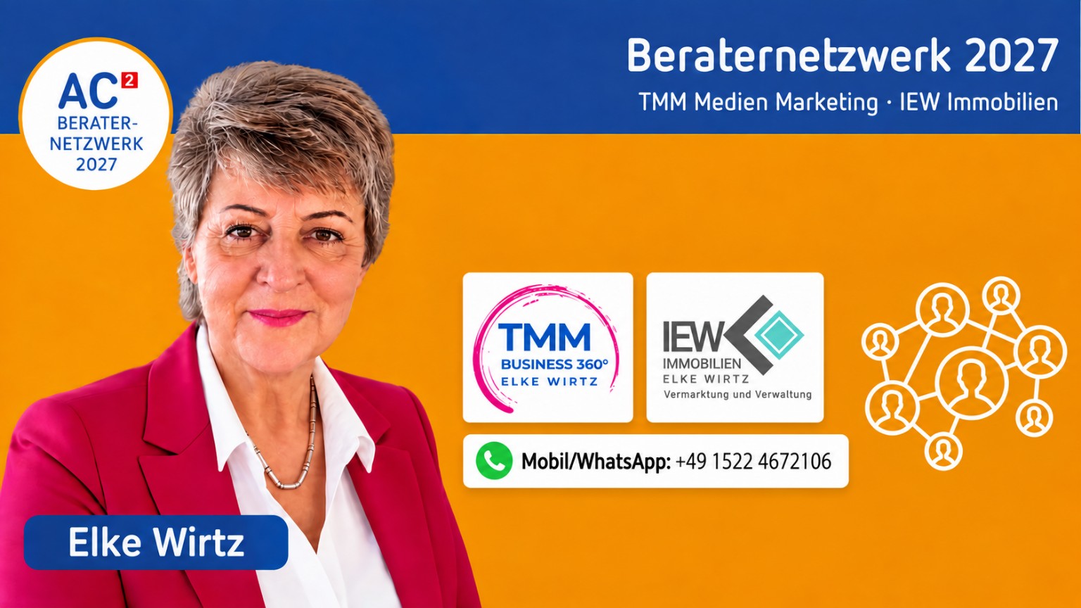 Elke Wirtz – Beraterin im AC² Beraternetzwerk 2026/27